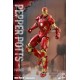 Iron Man 3 Movie Masterpiece Action Figure 2-Pack 1/6 Mark IX and Pepper Potts 30 cm